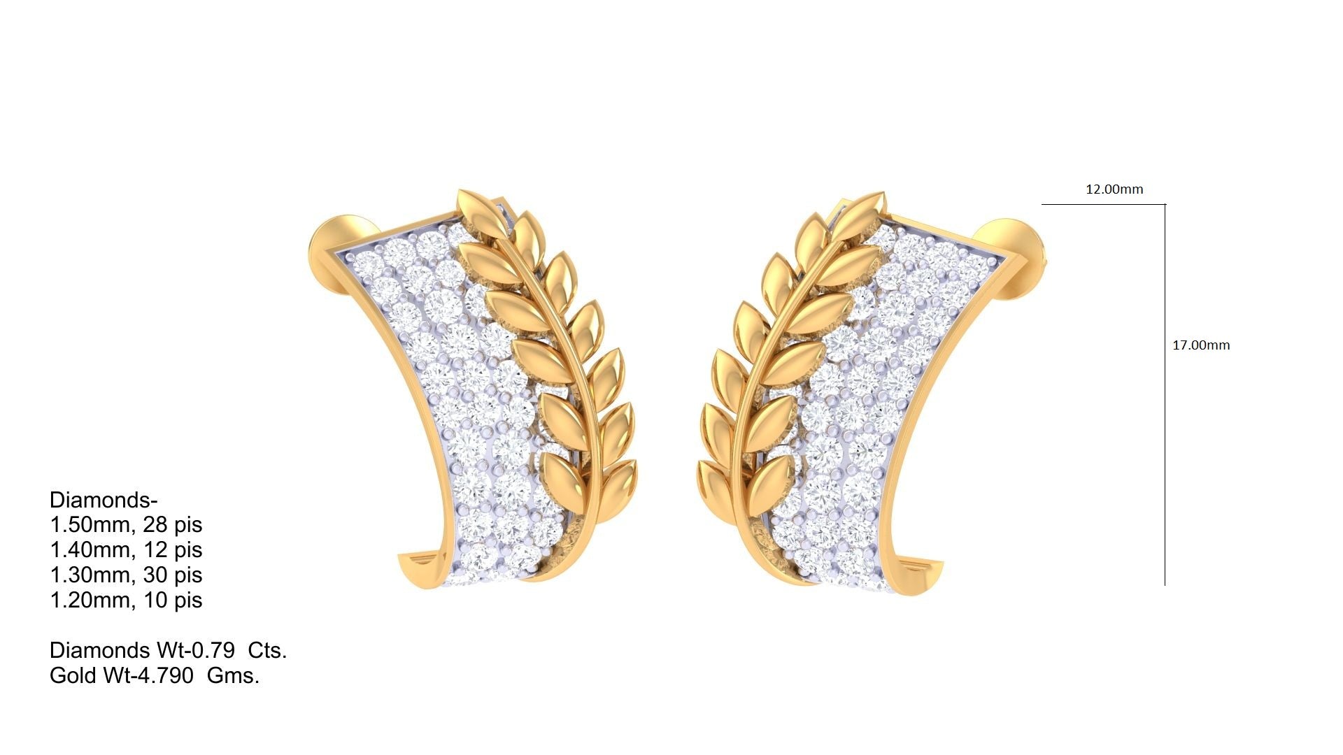 Wave of Eden Radiance Earrings