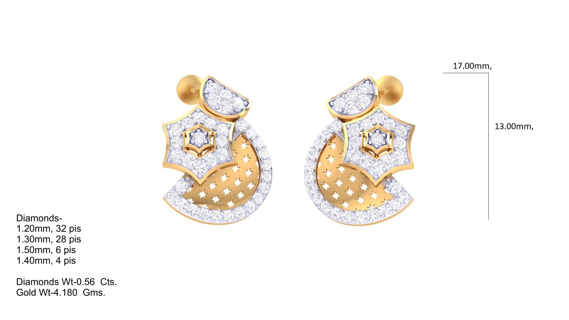 Orbit Sparkle Duo Earrings