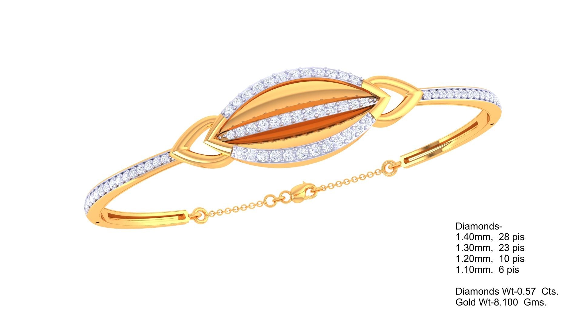 Looped Grace Diamond Bangles