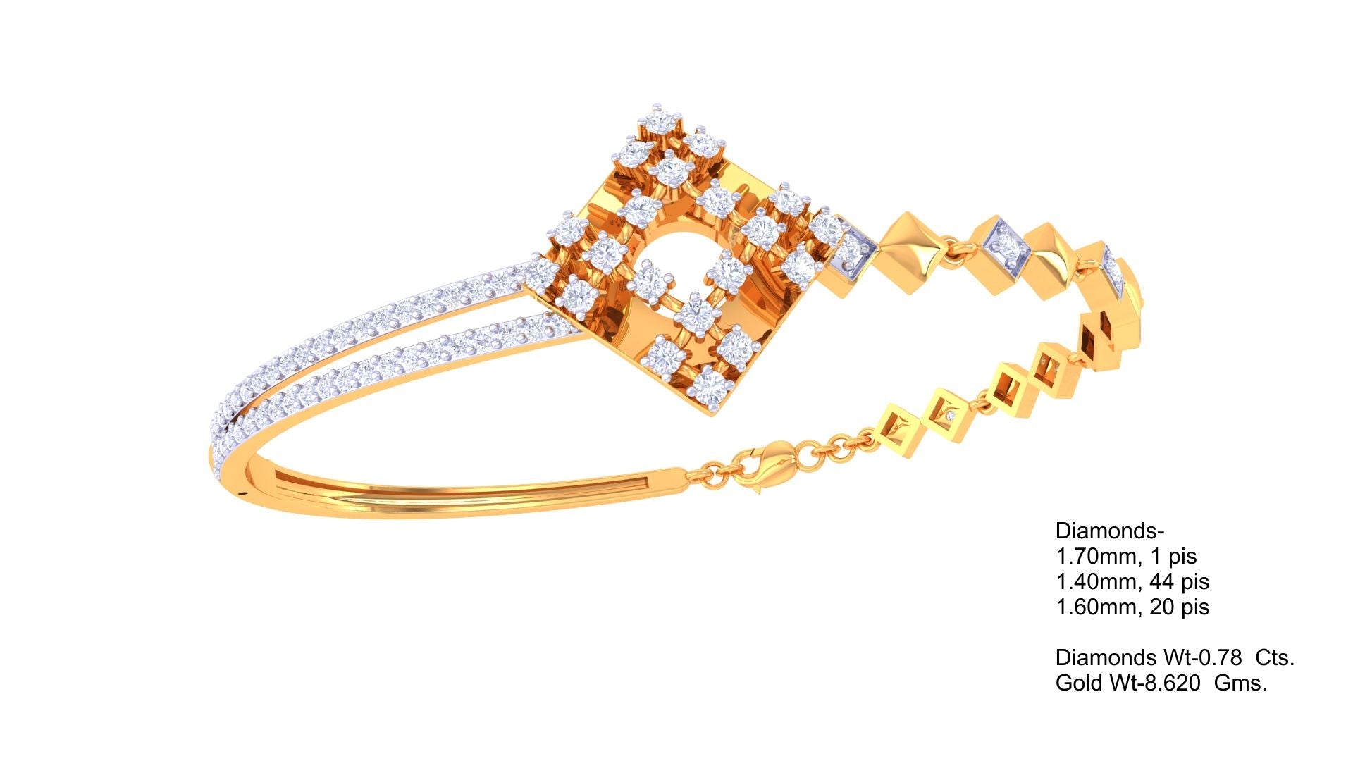Twilight Matrix Diamond Bangles