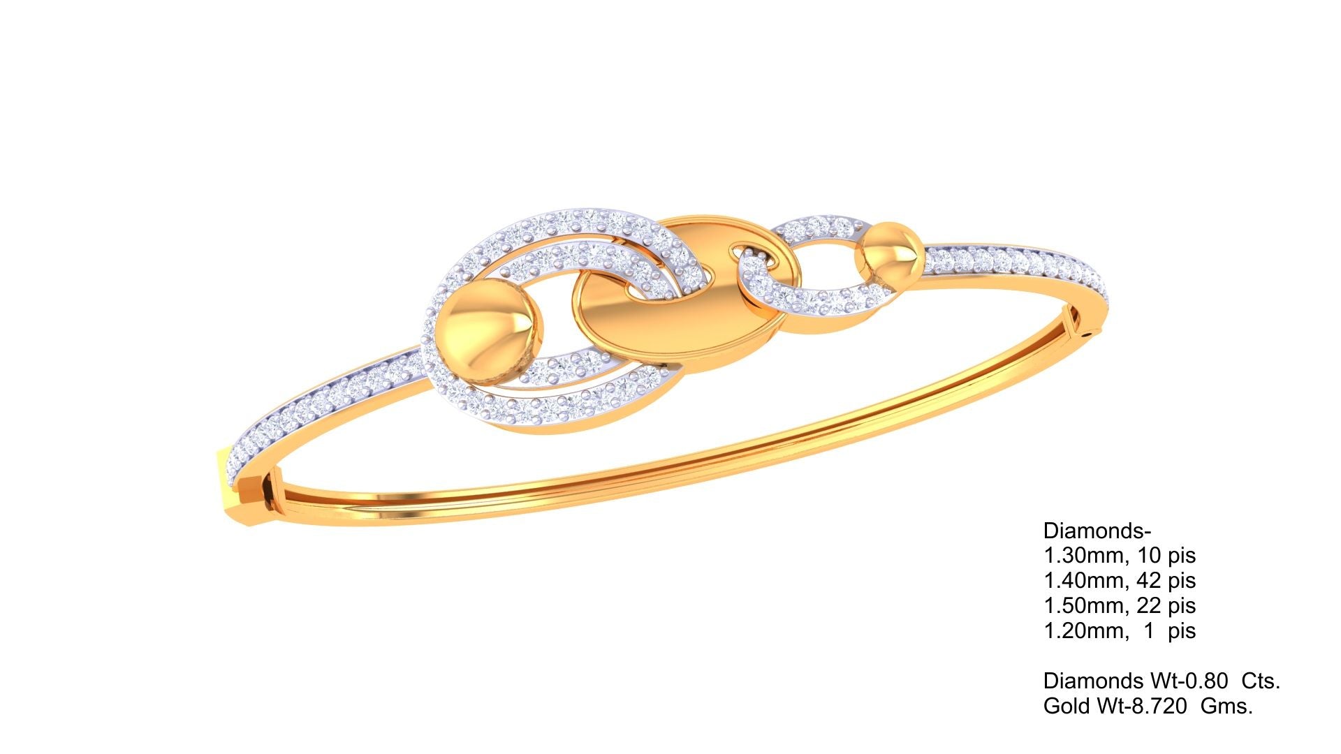 Celestial Loop Diamond Bangles