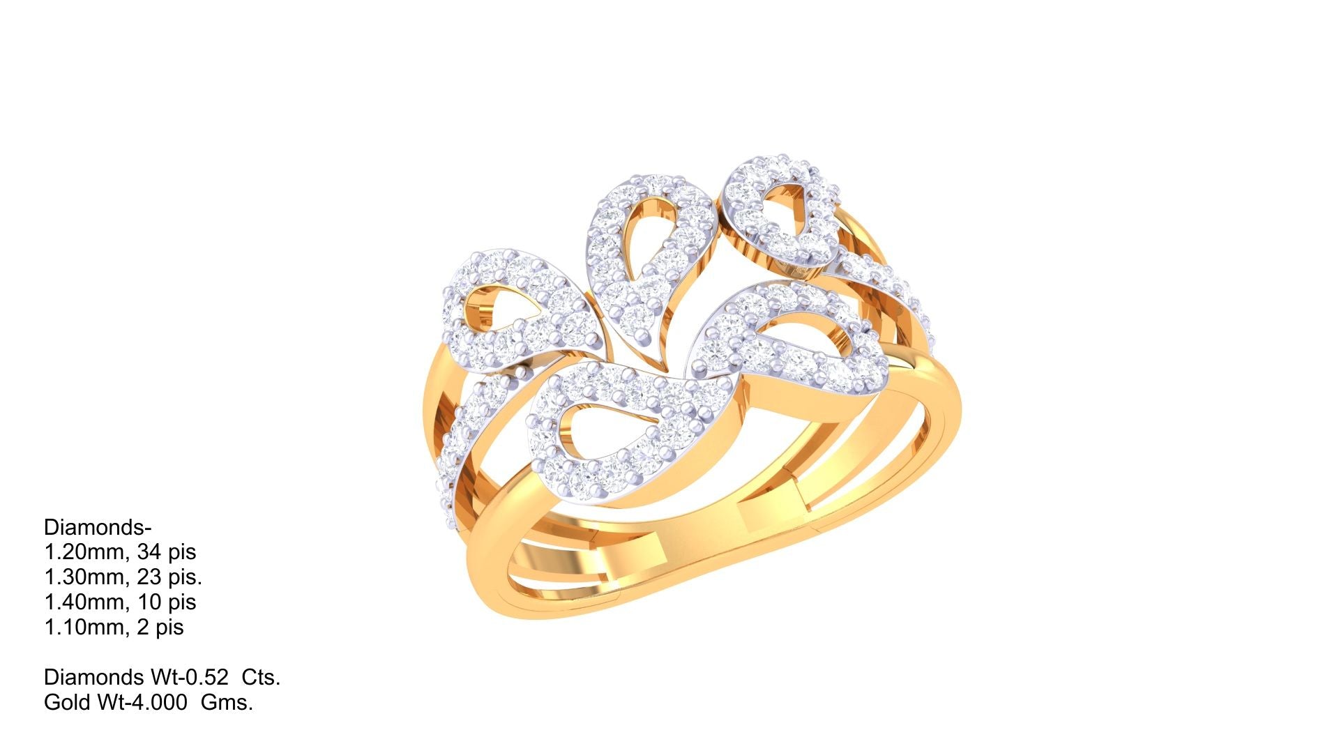 Twilight Rhapsody Interlace Ring
