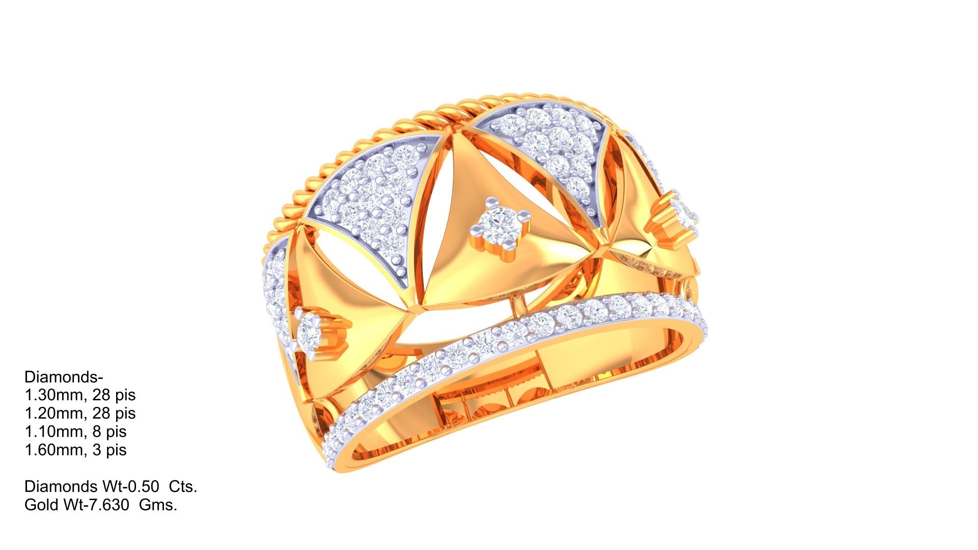 Majestic Prism Harmony Band Ring