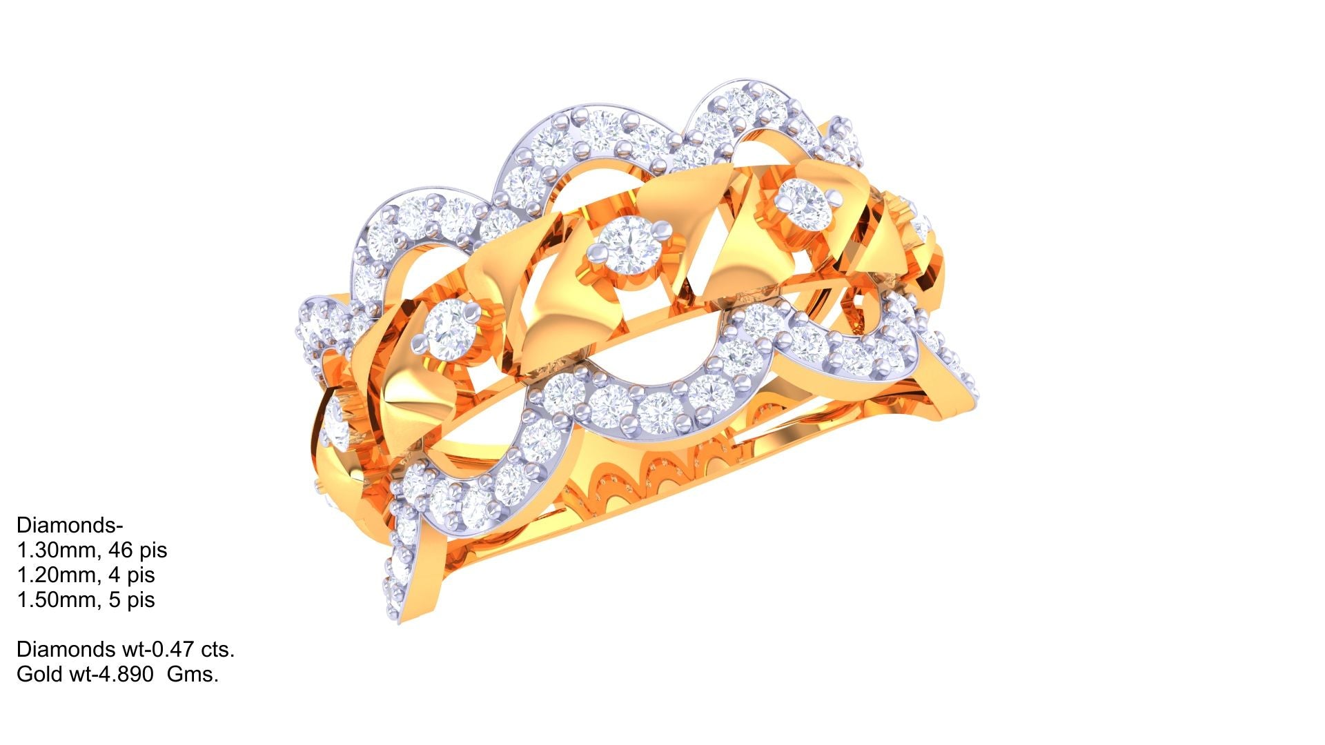 Timeless Harmony Stacked Band Ring