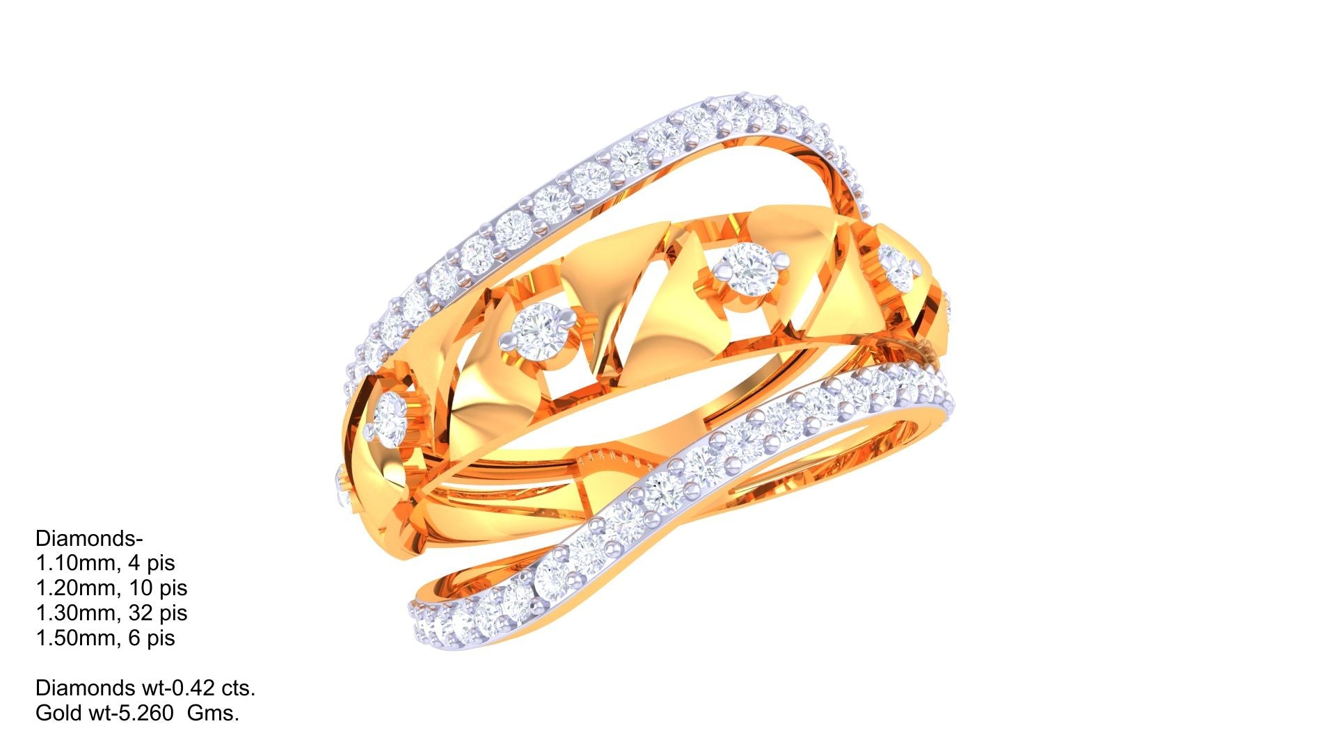 Opulent Whisper Color Harmony Ring