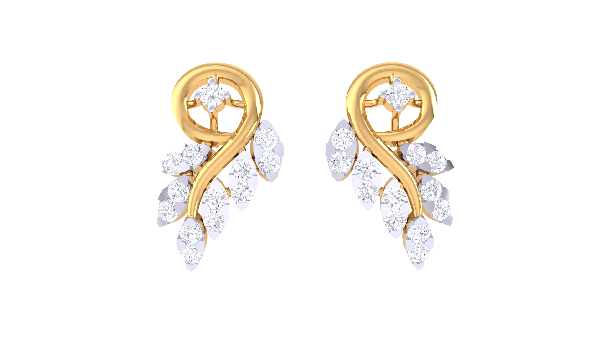 Classic Marquise Diamond Earrings