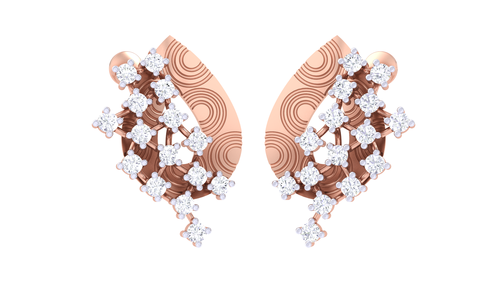 Heavyweight Luxury Diamond Earrings