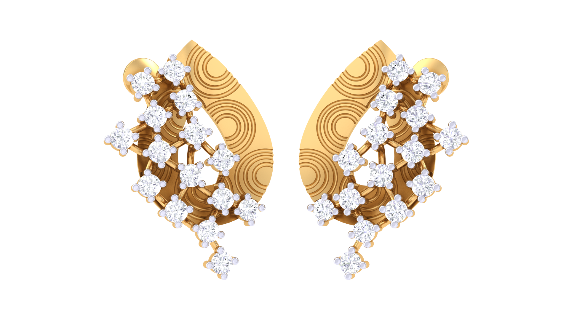 Heavyweight Luxury Diamond Earrings