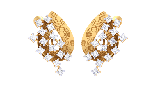 Heavyweight Luxury Diamond Earrings