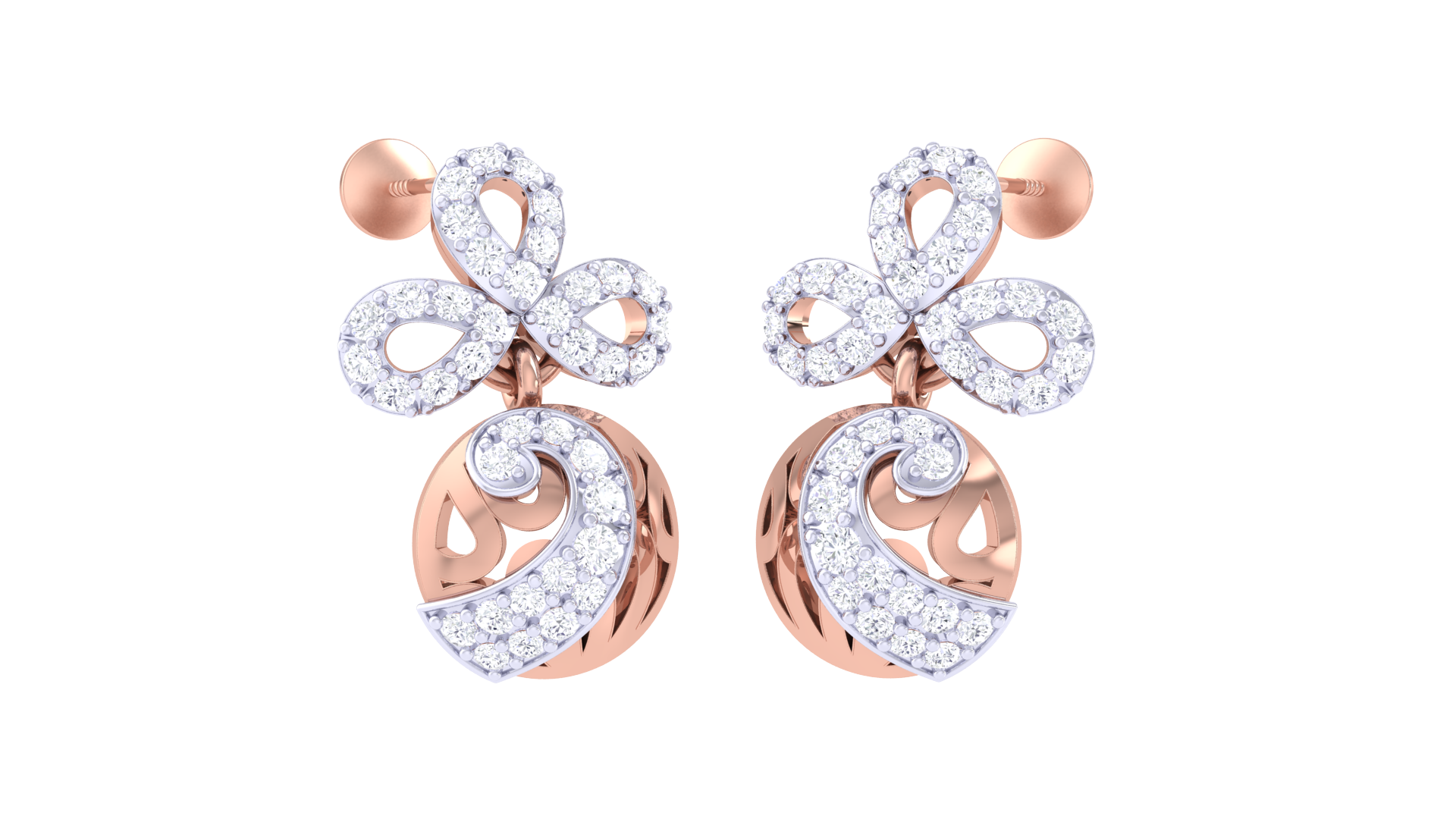 Joyful Twist Shine Earrings