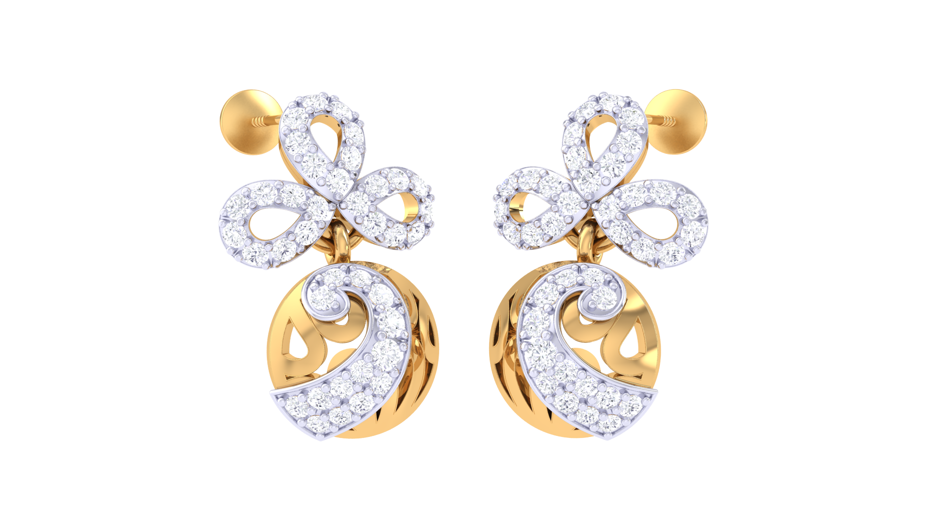 Joyful Twist Shine Earrings