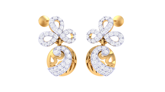Joyful Twist Shine Earrings