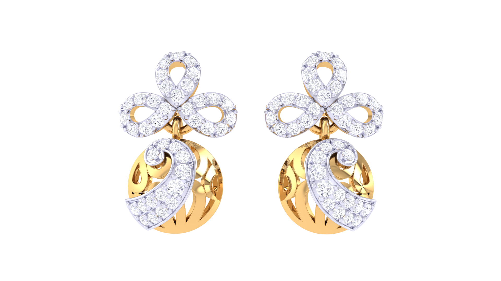Joyful Twist Shine Earrings