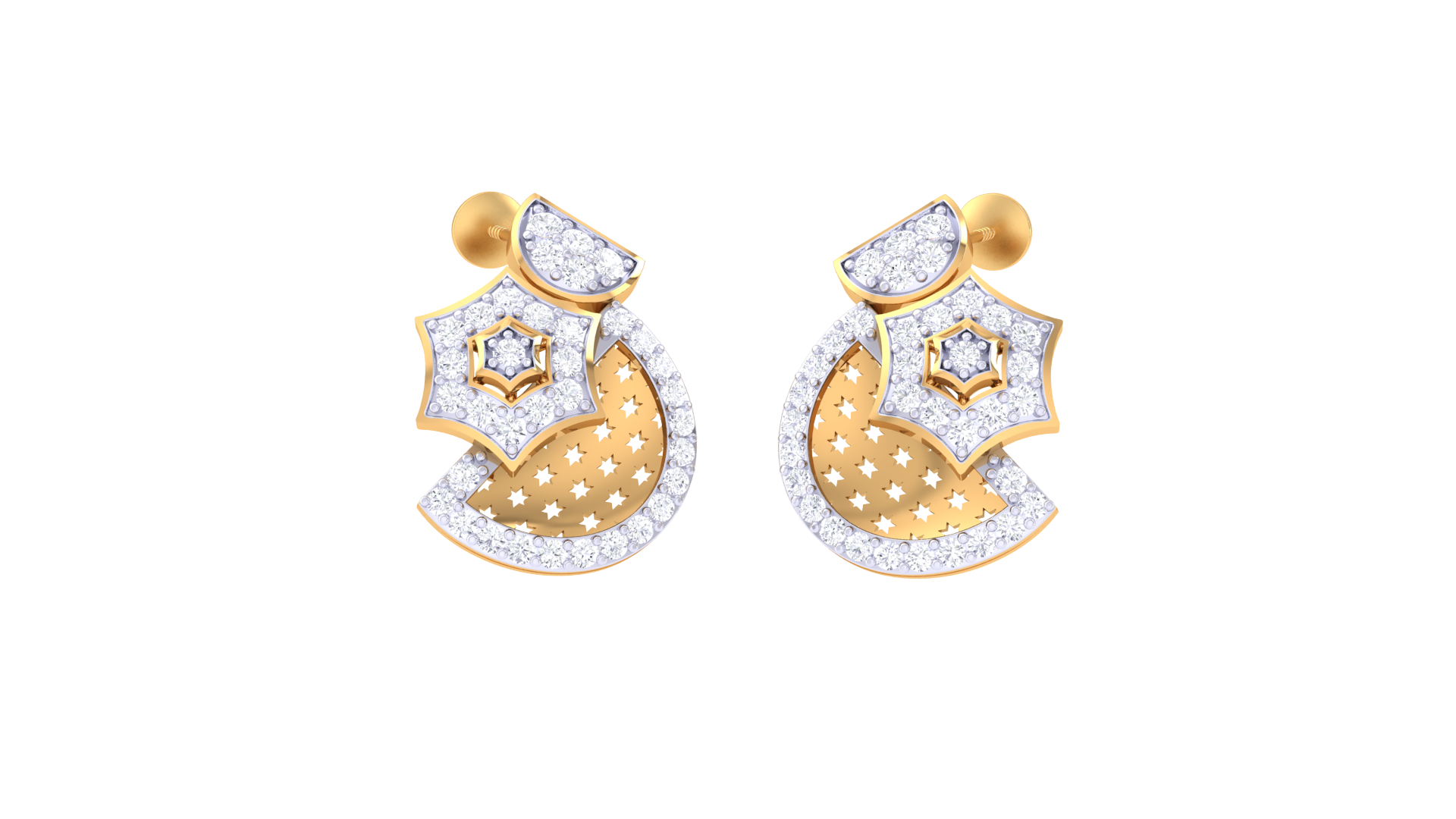Orbit Sparkle Duo Earrings
