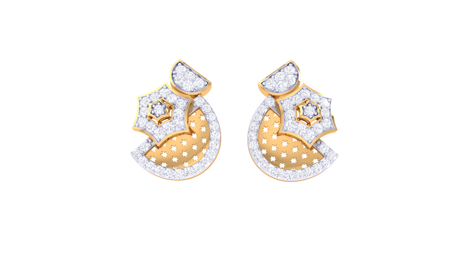 Orbit Sparkle Duo Earrings