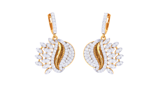 Cascade Marquise Petal Earrings