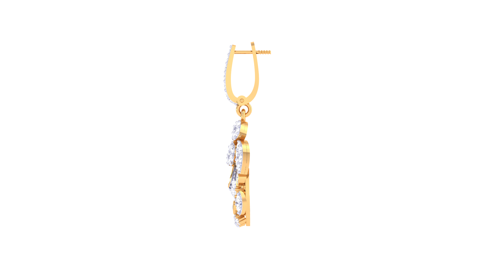 Marquise Bloom Drop Earrings