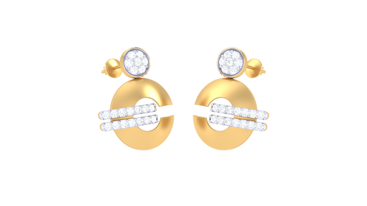 Sparkling Timeless Line Earrings