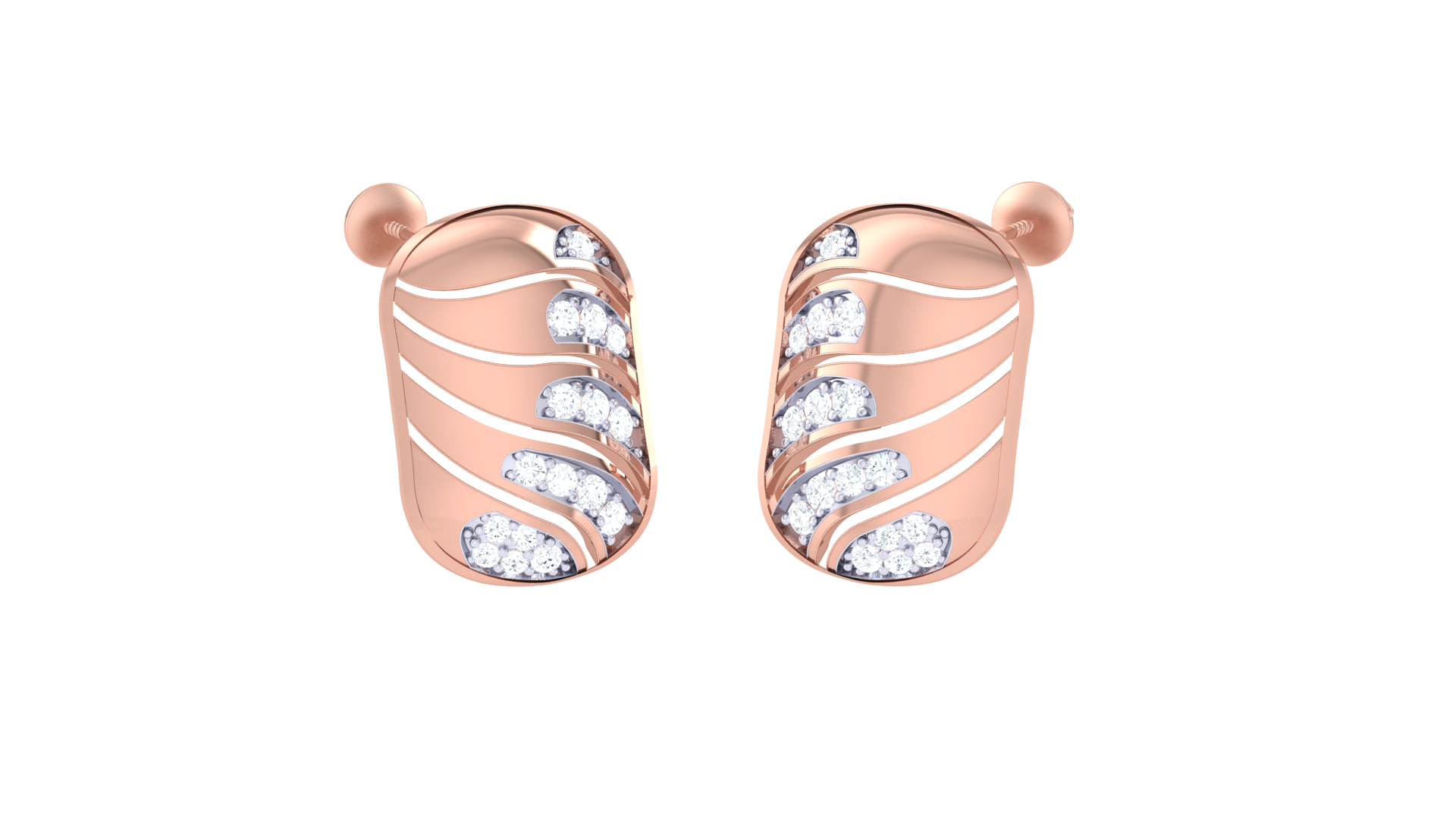 Elegant Gold Ball Top Earrings