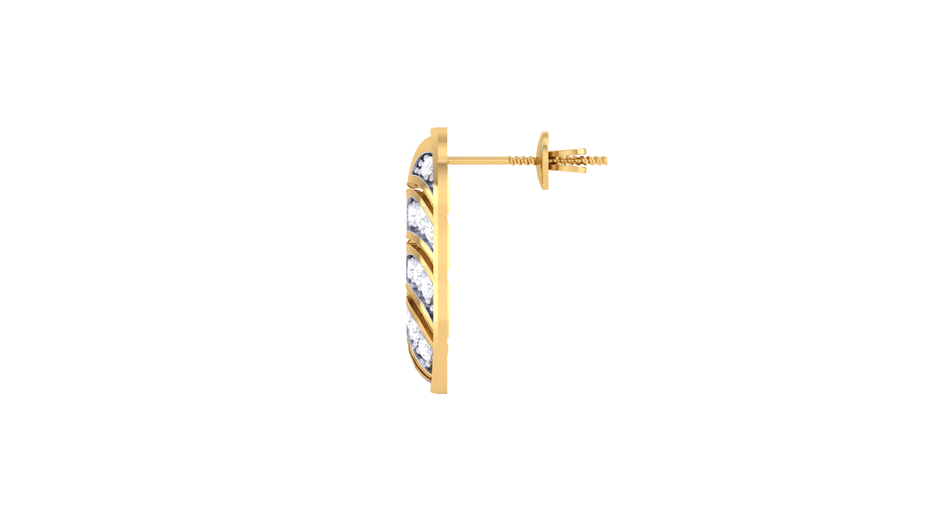 Elegant Gold Ball Top Earrings