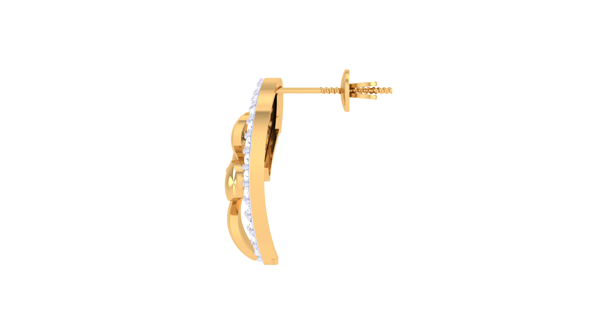 Glistening Trio Bloom Flow Earrings
