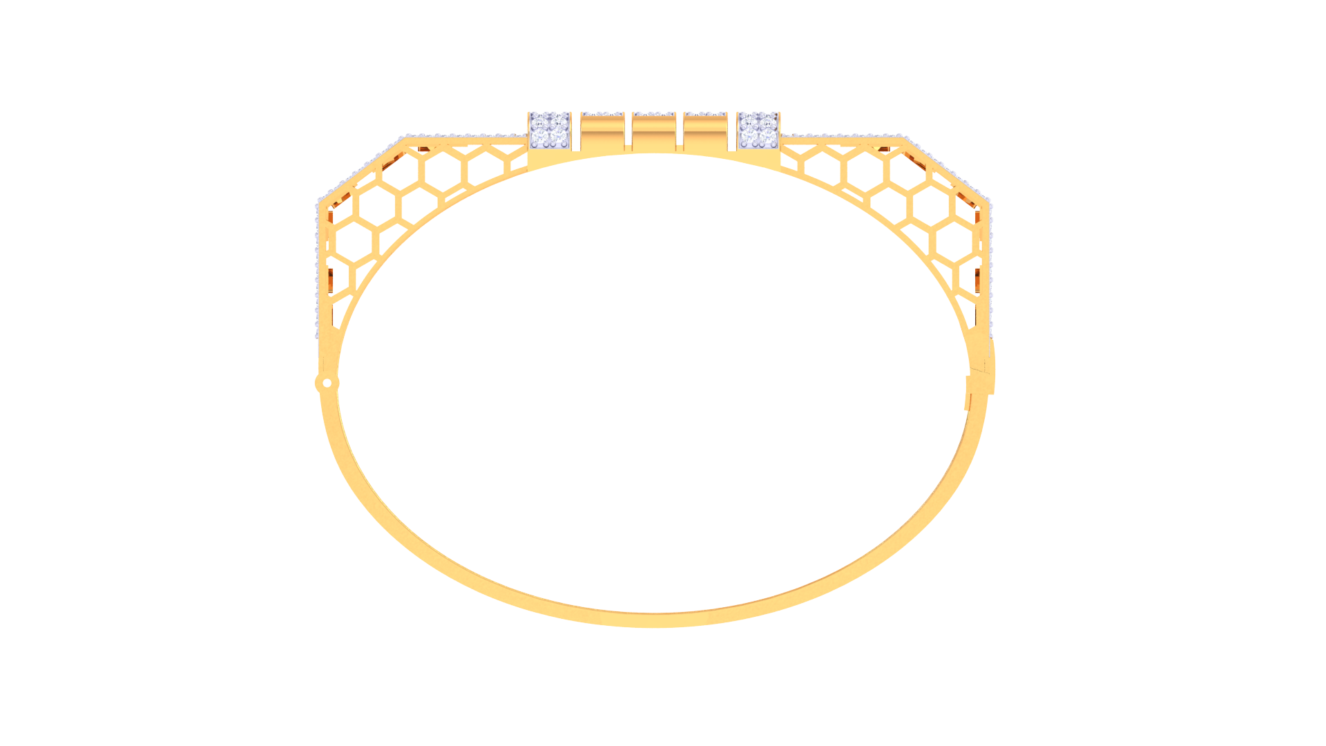 Patterned Shine Diamond Bangles