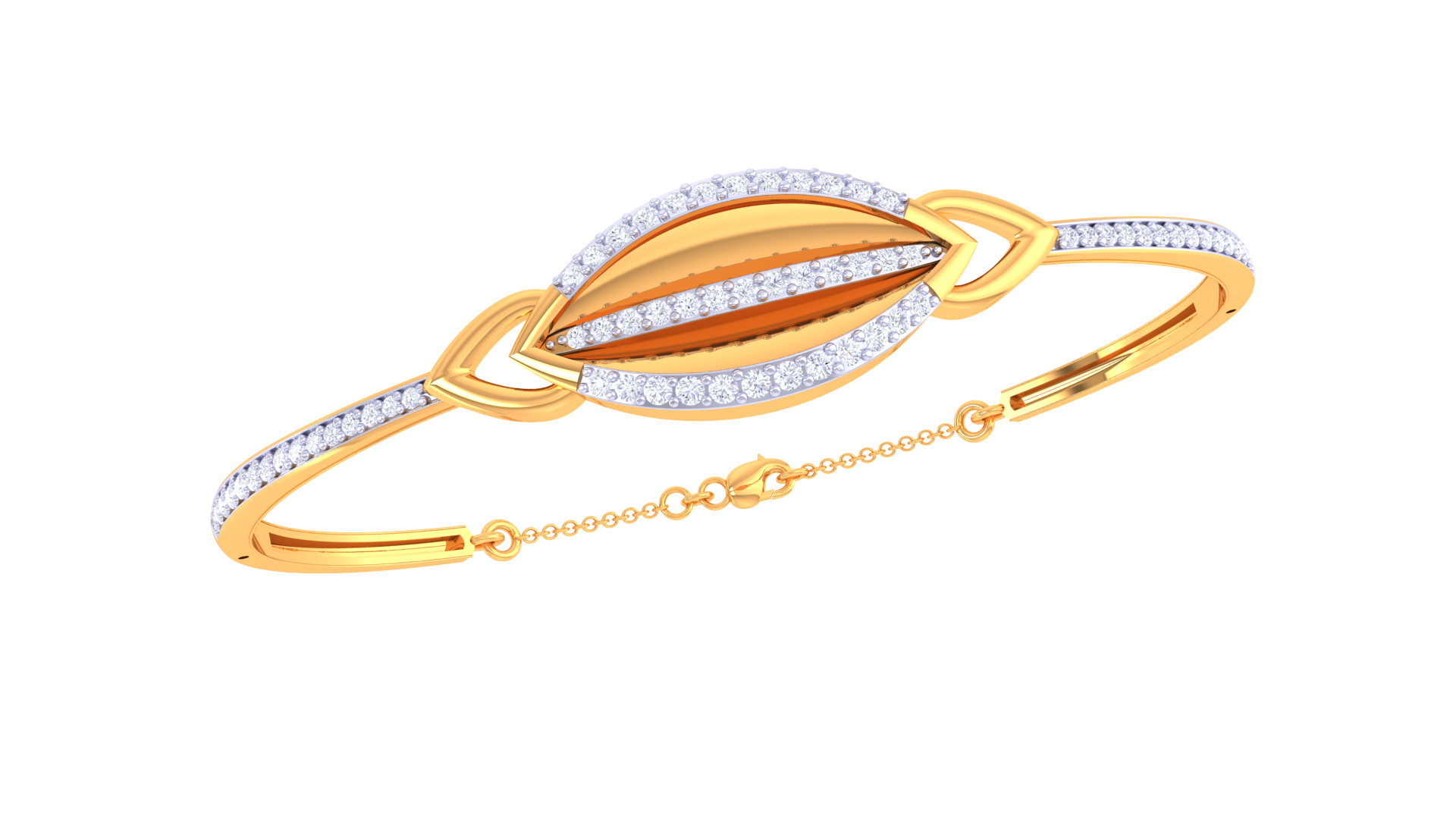 Looped Grace Diamond Bangles