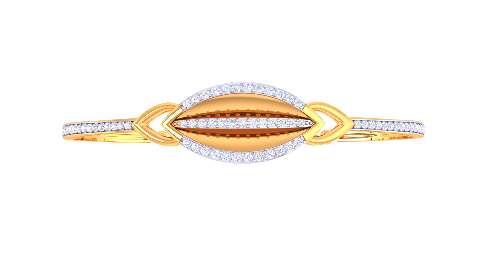 Looped Grace Diamond Bangles