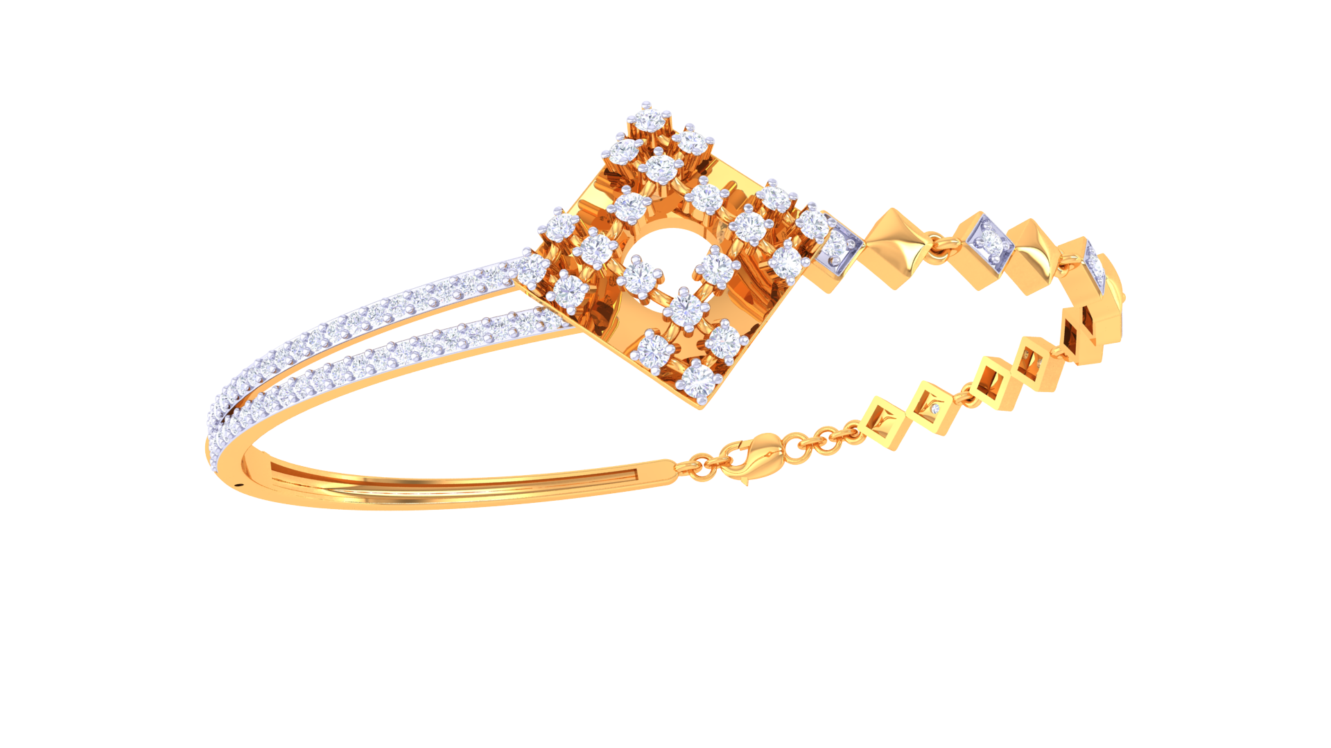 Twilight Matrix Diamond Bangles
