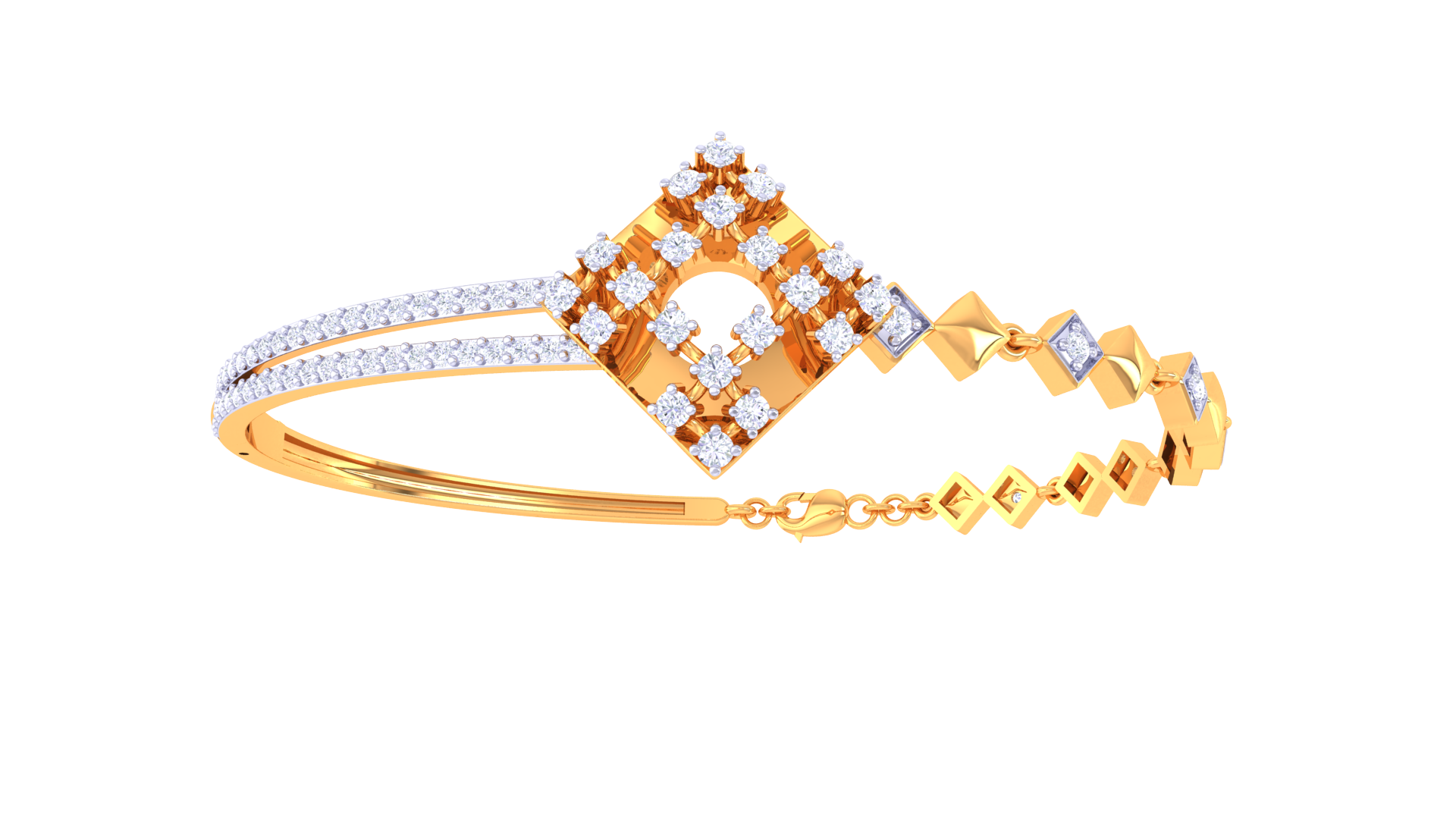 Twilight Matrix Diamond Bangles