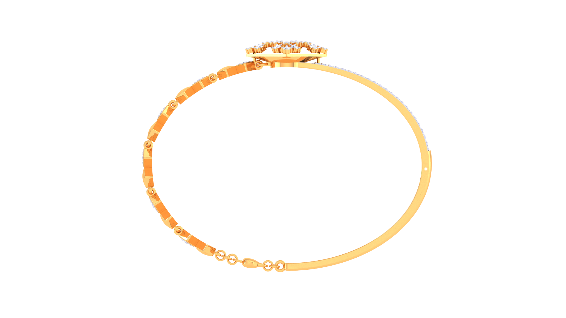 Twilight Matrix Diamond Bangles