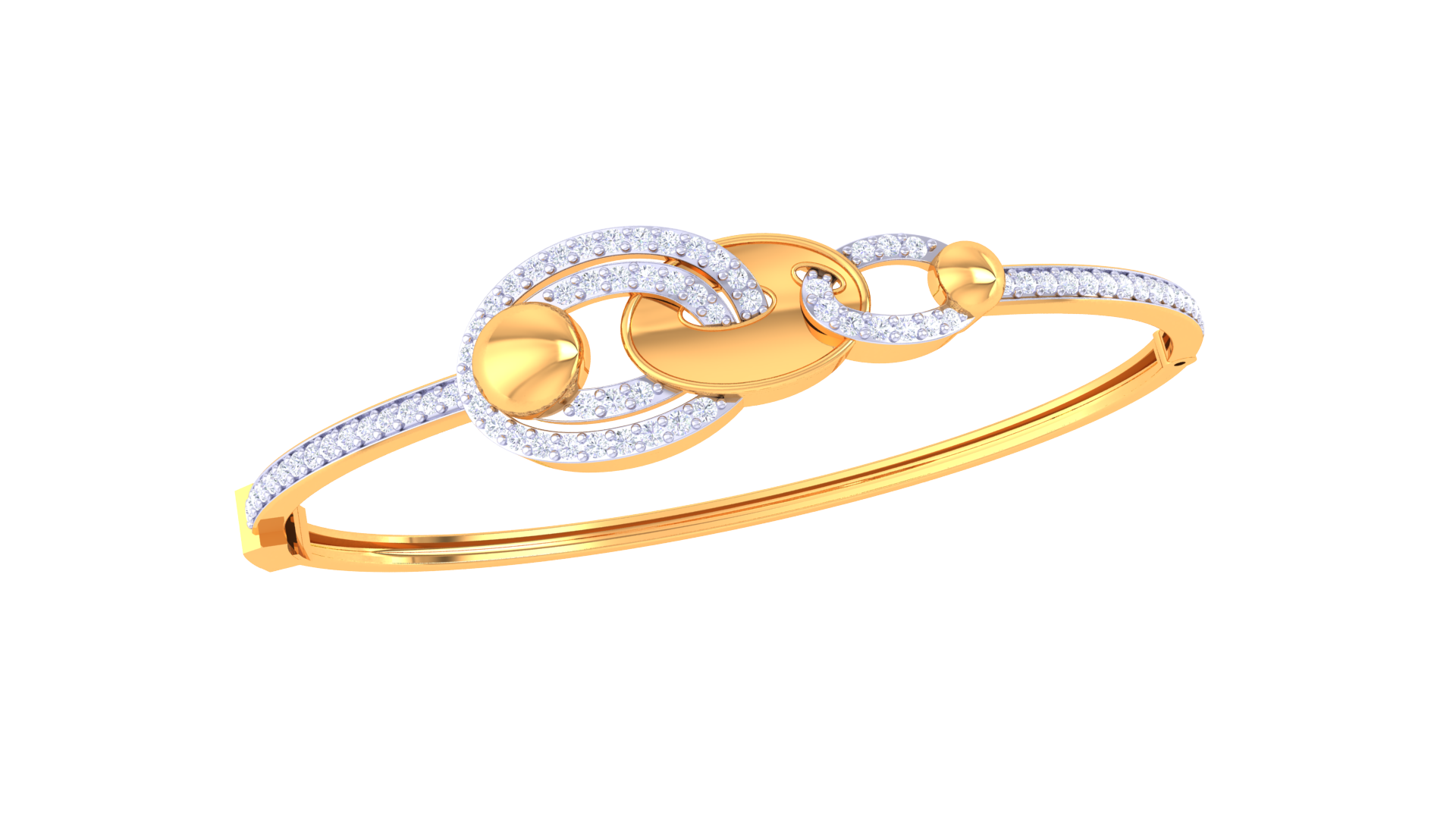 Celestial Loop Diamond Bangles