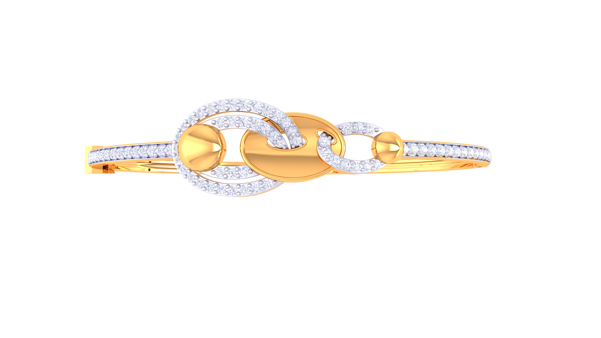 Celestial Loop Diamond Bangles
