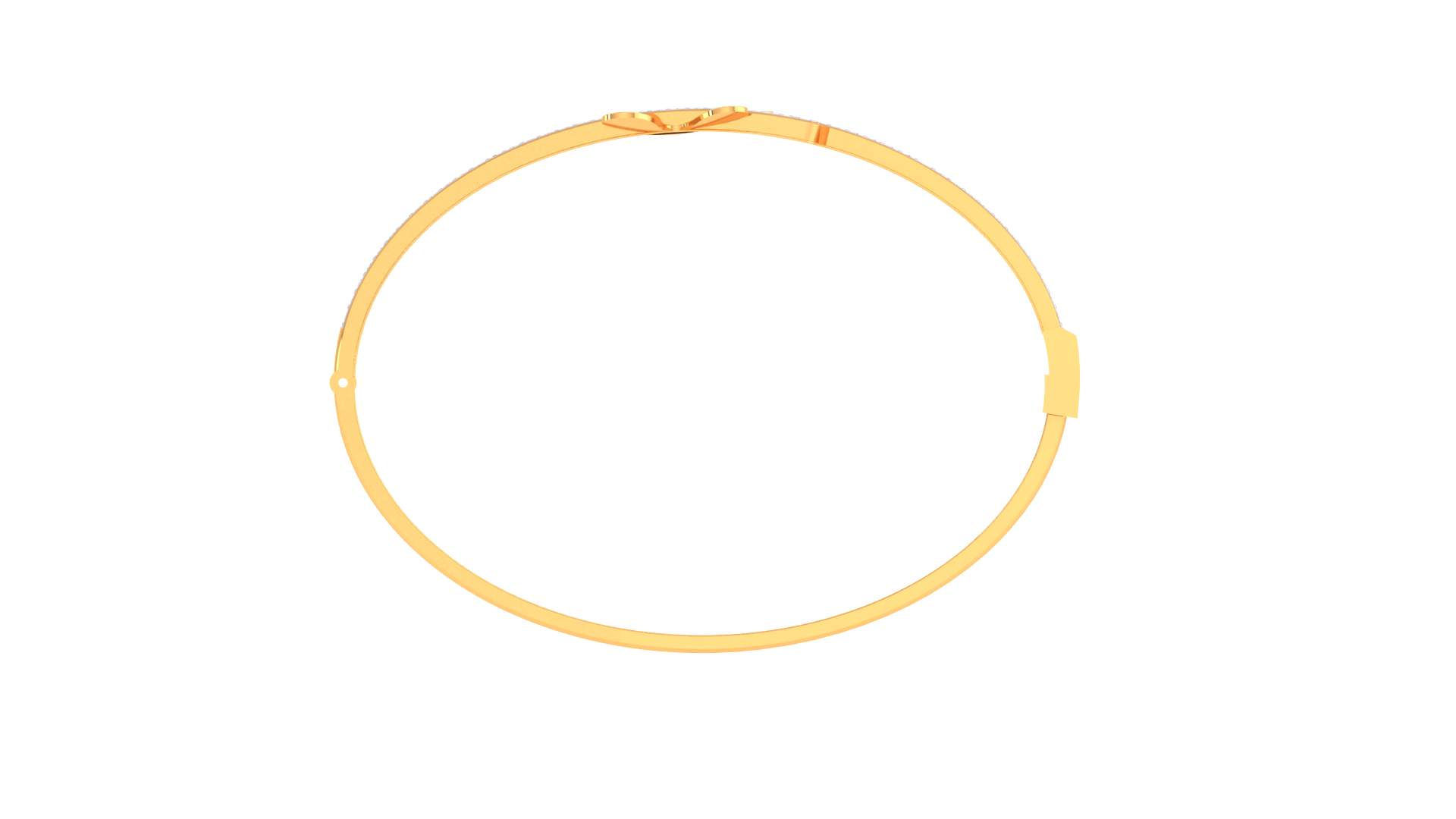 Parallel Bloom Diamond Bangles