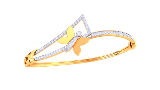 Butterfly Radiance Diamond Bangles