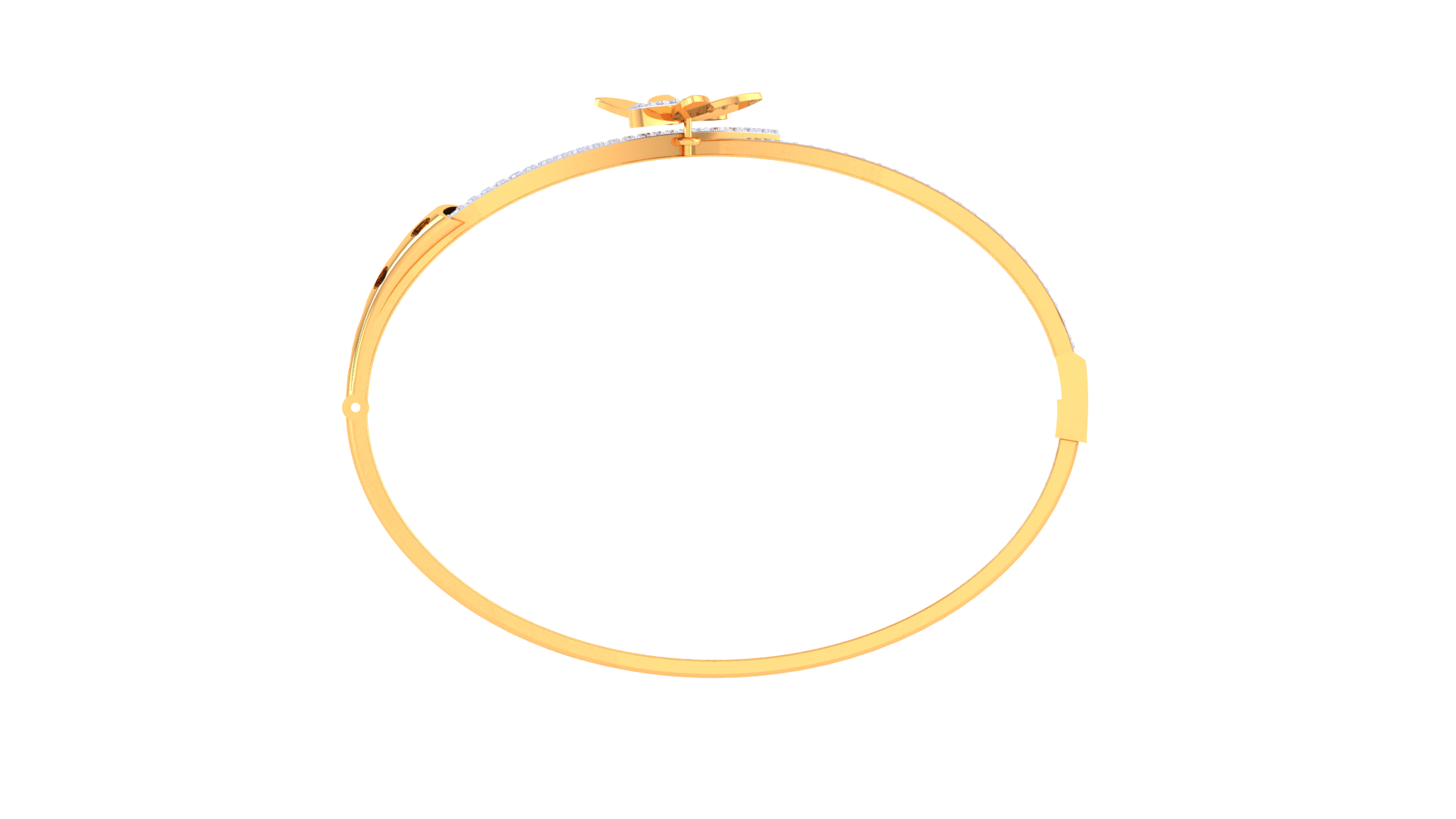 Butterfly Radiance Diamond Bangles