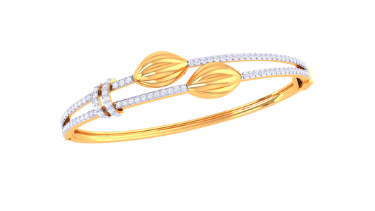 Celestial Sprout Diamond Bangles