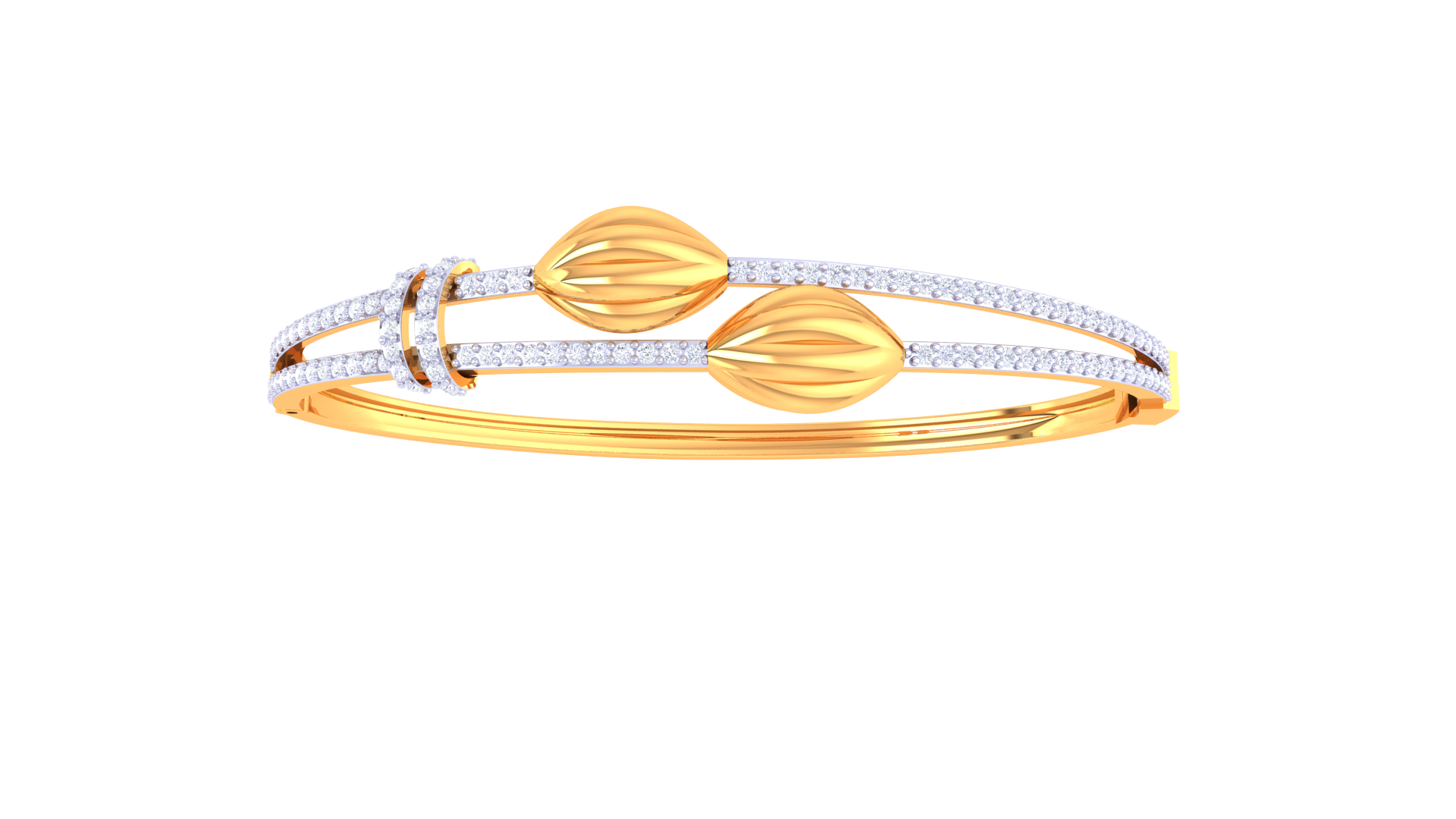 Celestial Sprout Diamond Bangles