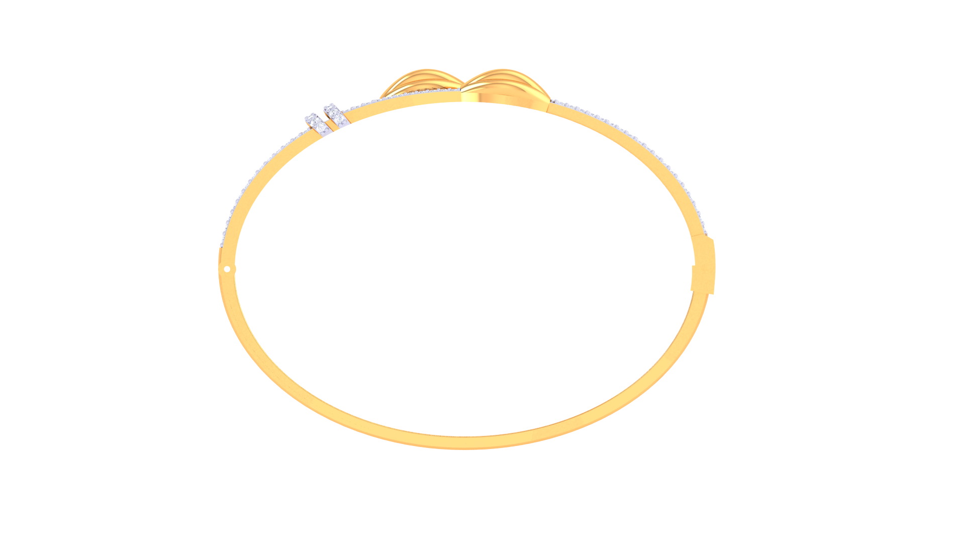 Celestial Sprout Diamond Bangles