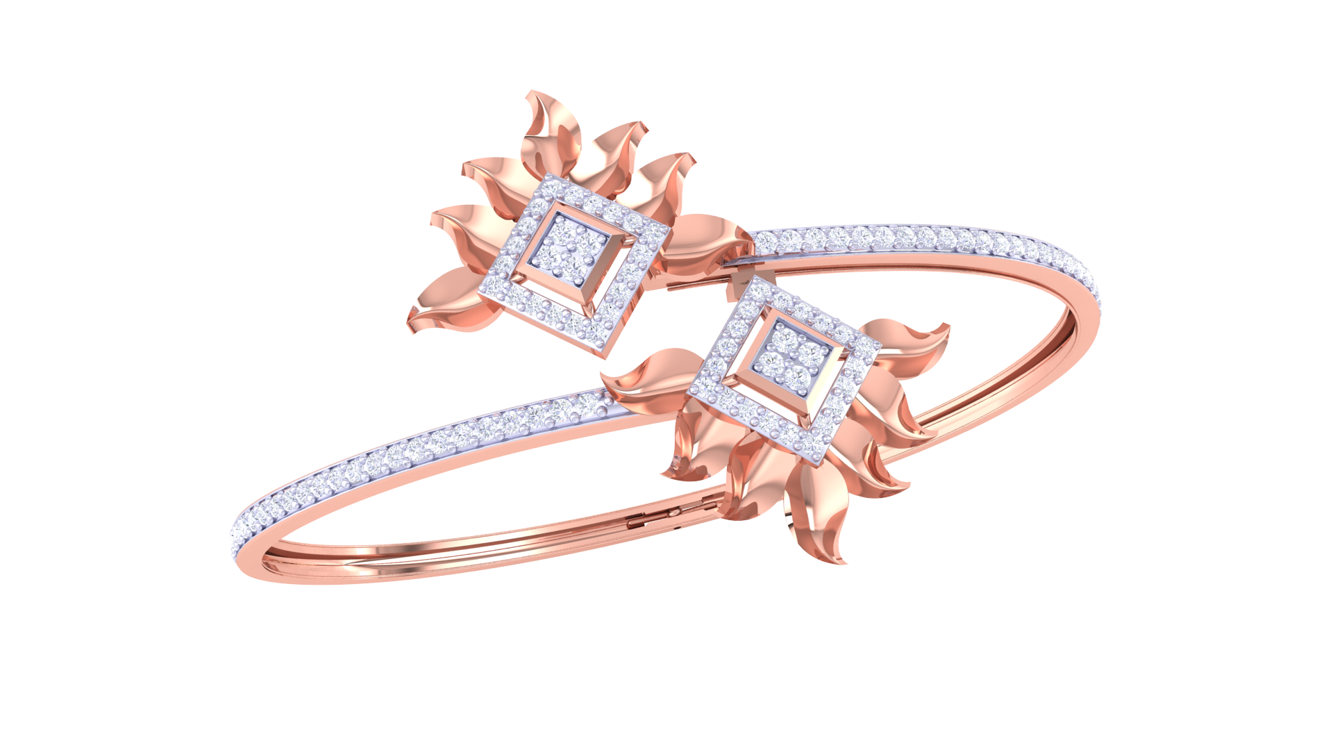 Aurora Spark Diamond Bangles