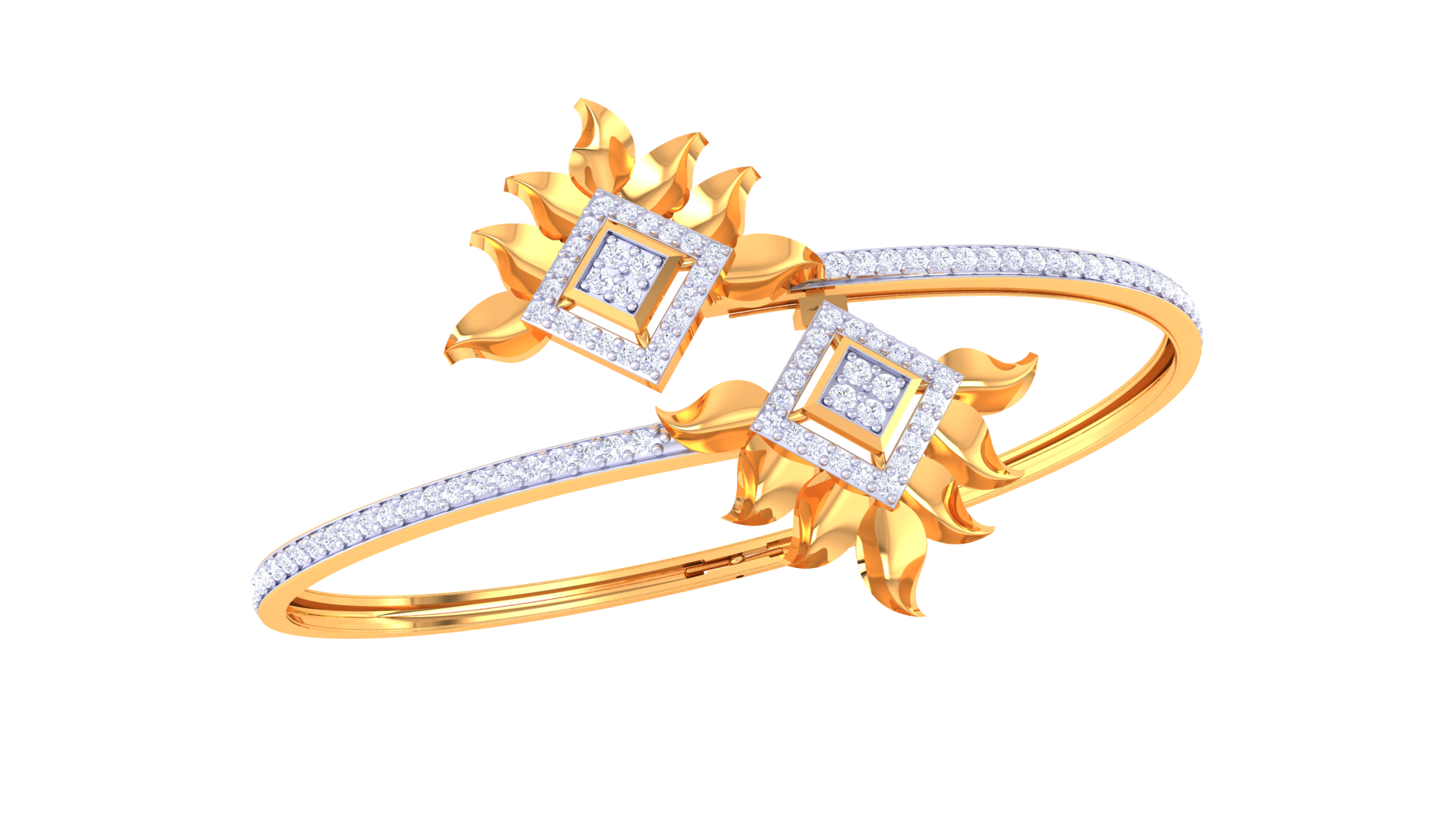 Aurora Spark Diamond Bangles