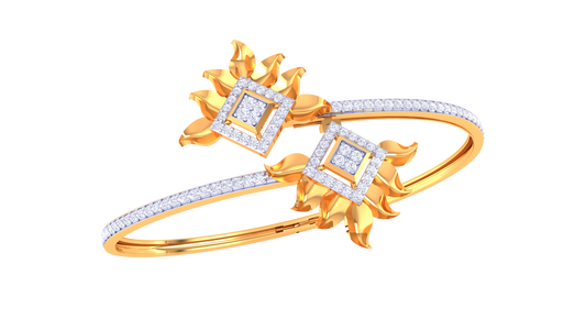 Aurora Spark Diamond Bangles
