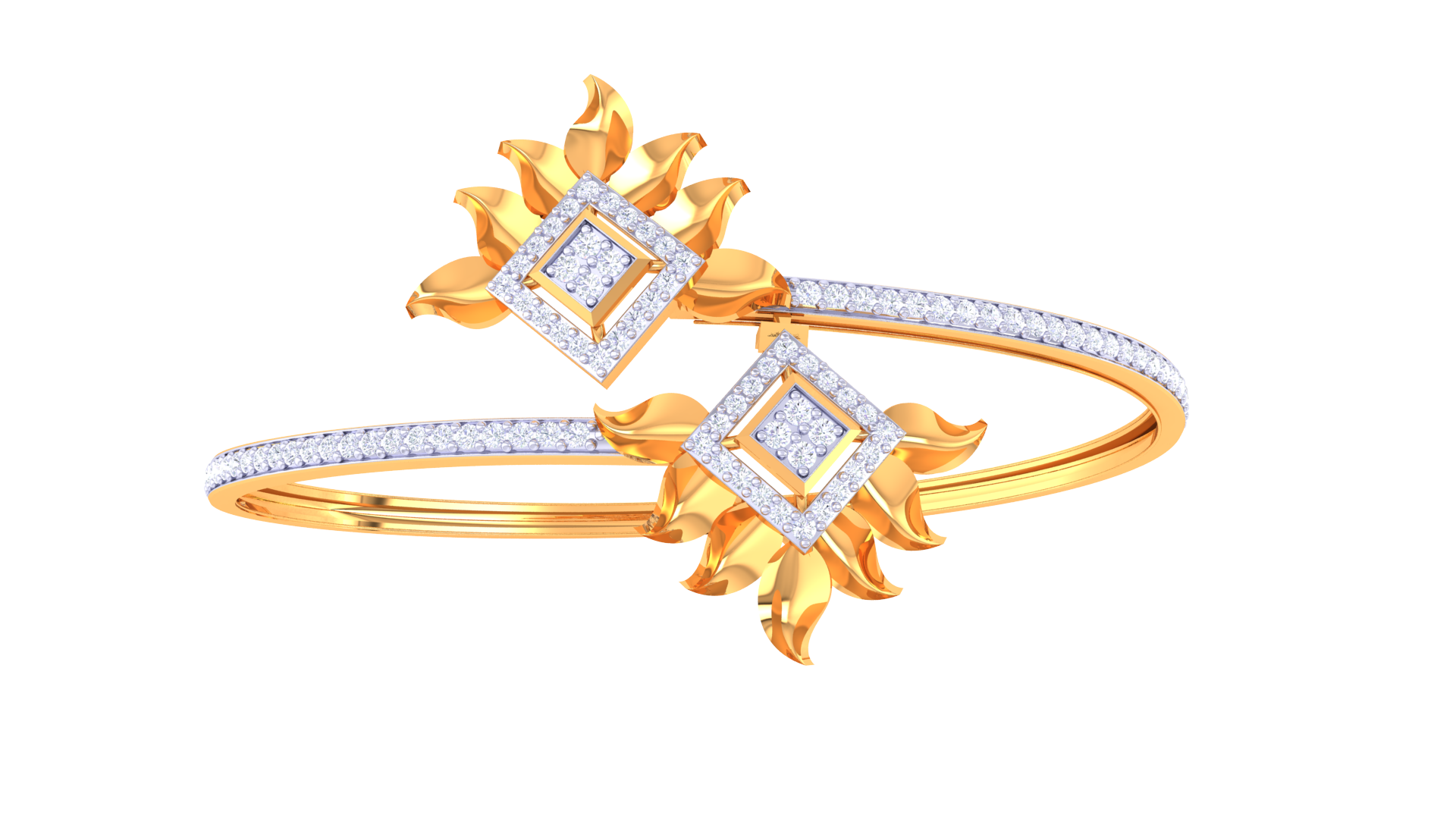 Aurora Spark Diamond Bangles