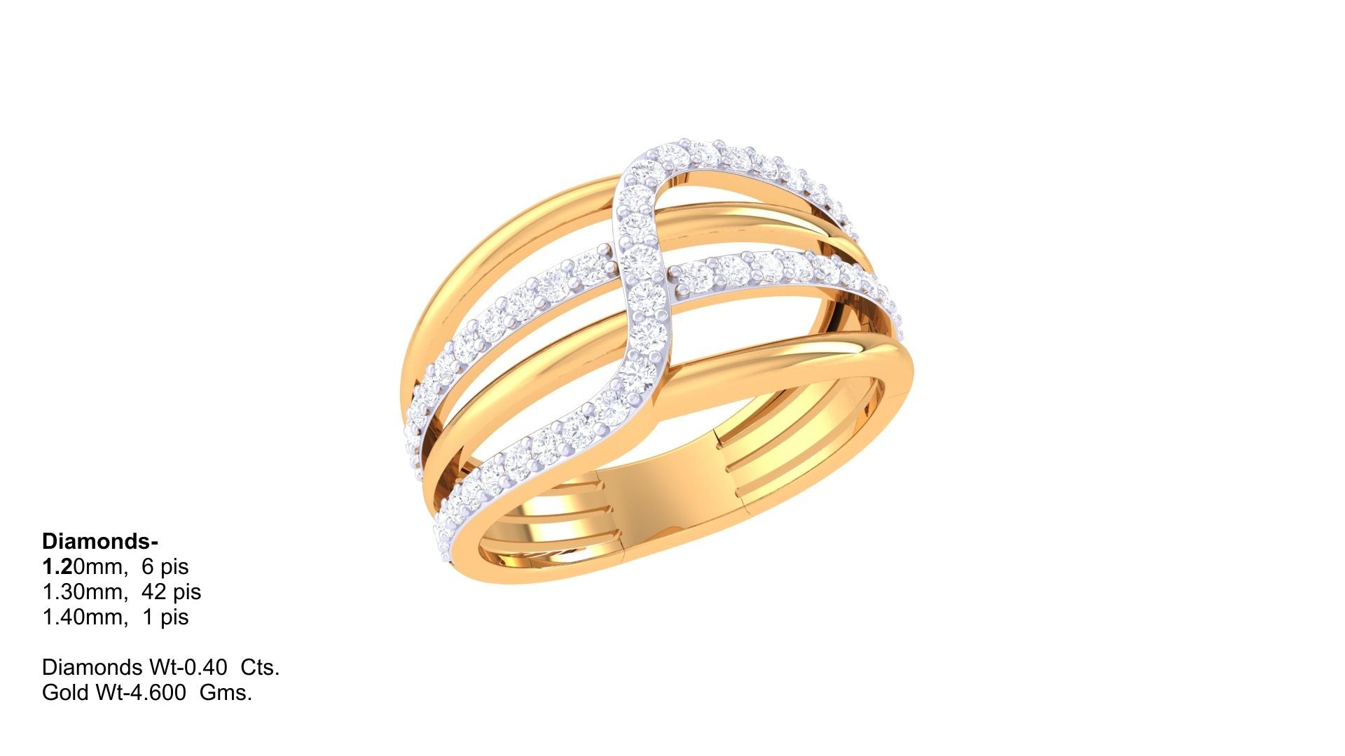 Wavelure Diamond Crest Band