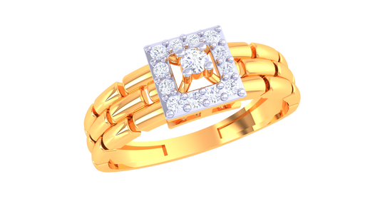 Lumina Crown Signature Band Ring