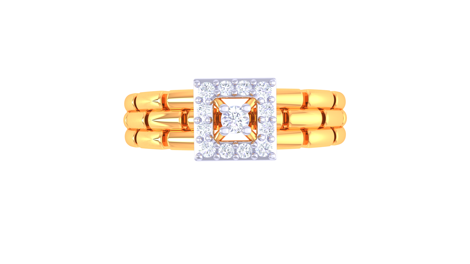 Lumina Crown Signature Band Ring