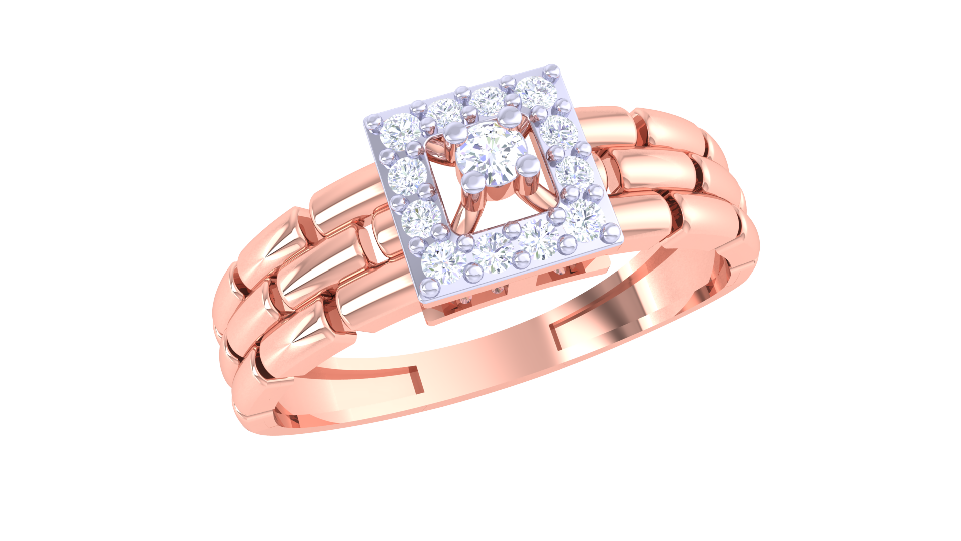 Lumina Crown Signature Band Ring