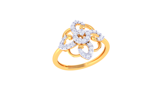 Symphony Sparkle Motif Accent Ring