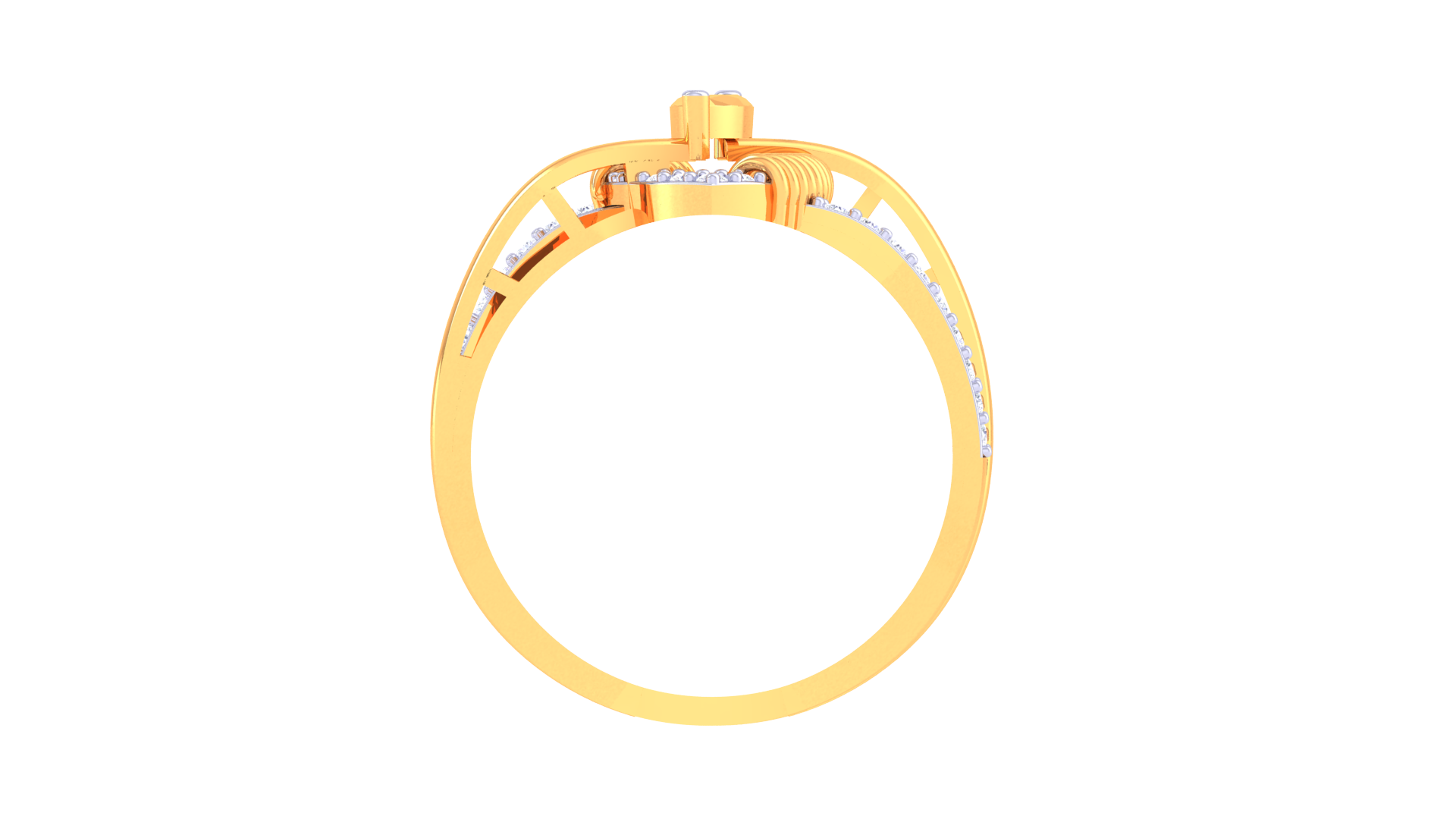 Blue Stone Aura Everyday Band Ring