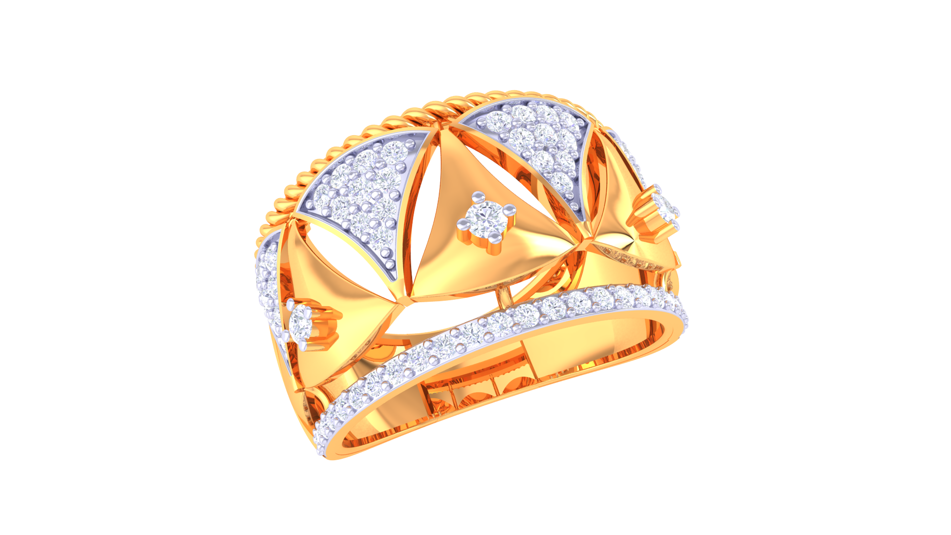 Majestic Prism Harmony Band Ring